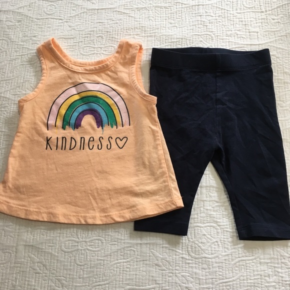 6-12m (6/$20) Summer Top/Leggings - Picture 1 of 8